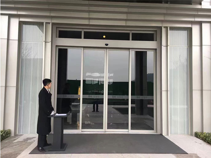 有框感应门