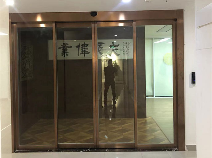 有框感应门